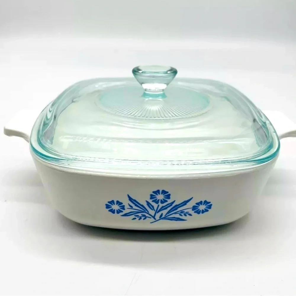 RARE 1 Quart Corning Ware P-1-B - Ribbed 37 Pyrex A 7C A Lid EXCELLENT CONDITION